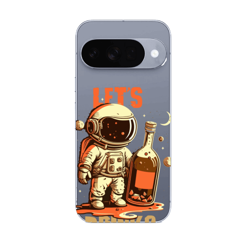 Google Pixel 10 Lets drink Transparent Silicone TPU Θήκη