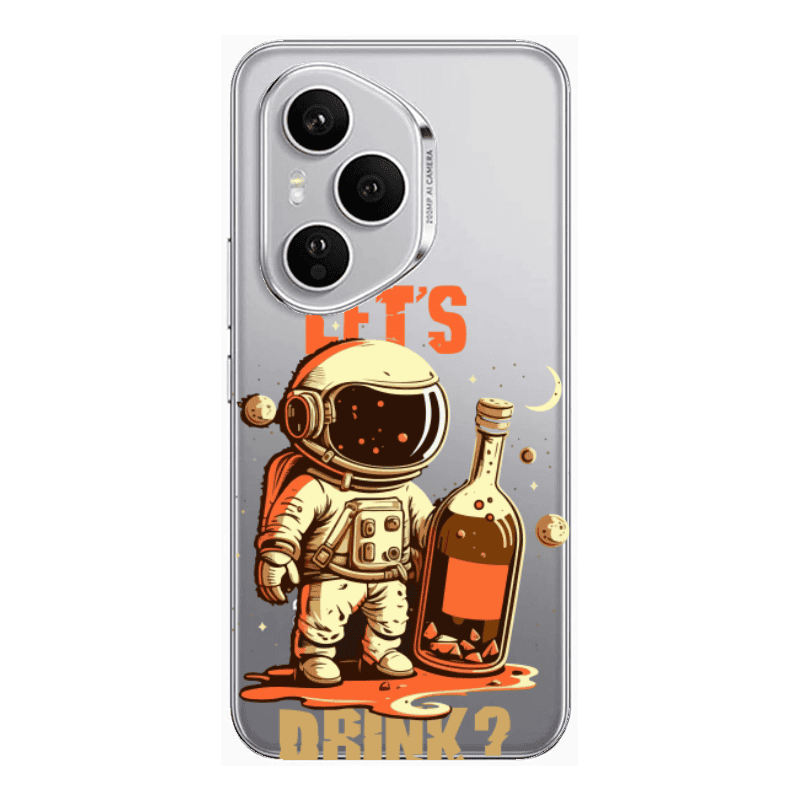 Honor Magic 400 Pro Lets drink Transparent Silicone TPU Θήκη