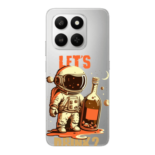 Honor Magic 400 Smart Lets drink Transparent Silicone TPU Θήκη