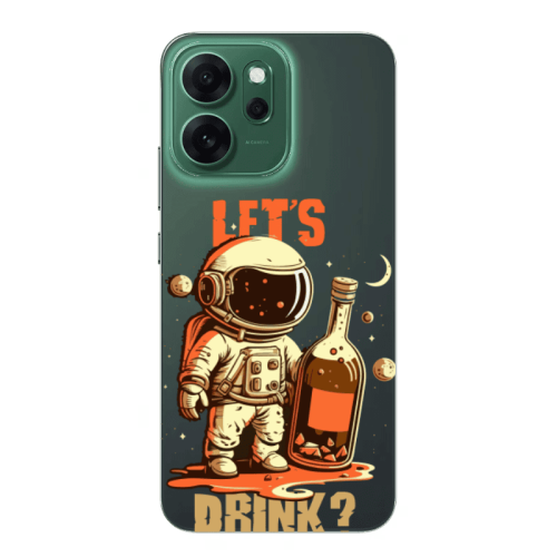 Oppo Reno 14 FS Lets drink Transparent Silicone TPU Θήκη