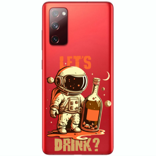 Samsung S20 FE Lets drink Transparent Silicone TPU Θήκη