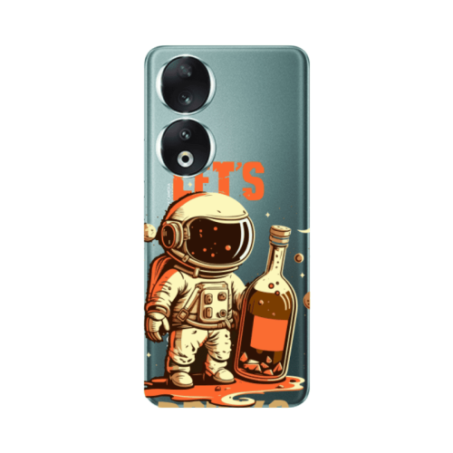 Honor 90 5G Lets drink Transparent Silicone TPU Θήκη