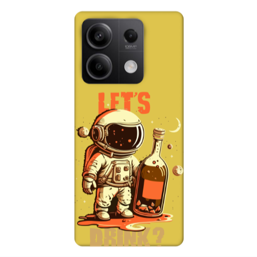 Xiaomi Redmi Note 13Pro 5G Lets drink Yellow Colored Silicone TPU Θήκη
