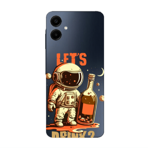 Samsung A06 Lets drink Transparent Silicone TPU Θήκη