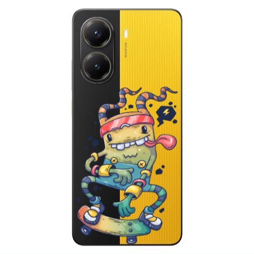 Xiaomi Poco X7 Pro Dangerous task Transparent Silicone TPU Θήκη
