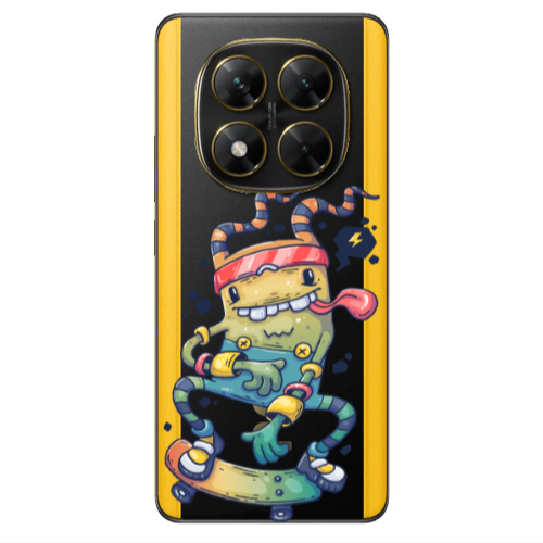 Xiaomi Poco X7 Dangerous task Transparent Silicone TPU Θήκη