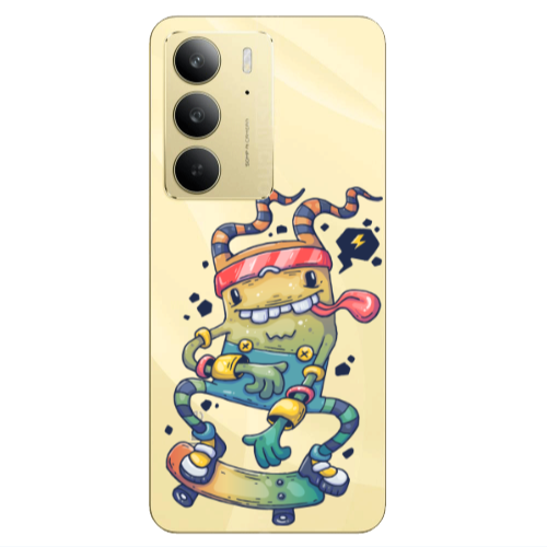 Realme C 75 Dangerous task Transparent Silicone TPU Θήκη