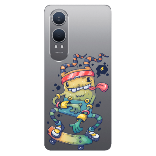 Oneplus Nord Ce 4 lite Dangerous task Transparent Silicone TPU Θήκη