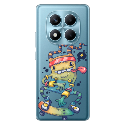 Xiaomi Redmi Note 14 Pro Dangerous task Transparent Silicone TPU Θήκη