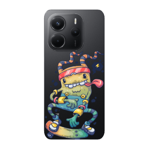 Xiaomi Redmi Note 14 Dangerous task Transparent Silicone TPU Θήκη