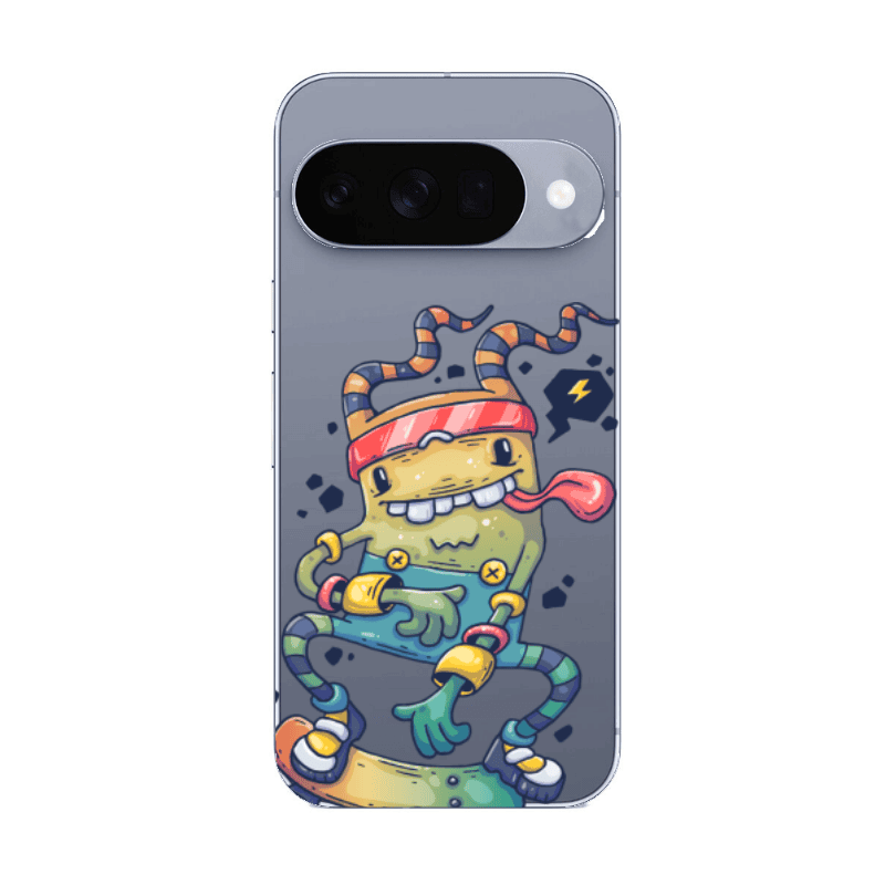 Google Pixel 10 Dangerous task Transparent Silicone TPU Θήκη