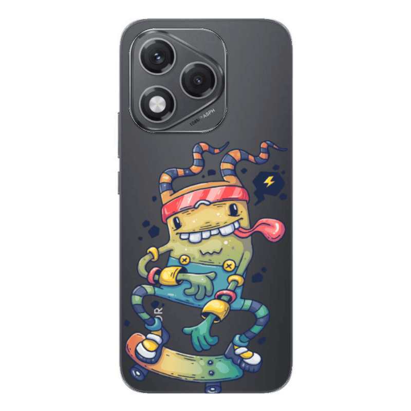 Honor 400 Lite Dangerous task Transparent Silicone TPU Θήκη