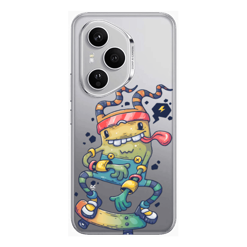 Honor Magic 400 Pro Dangerous task Transparent Silicone TPU Θήκη
