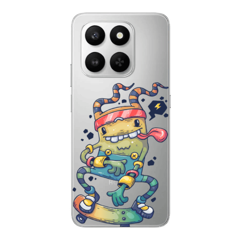 Honor Magic 400 Smart Dangerous task Transparent Silicone TPU Θήκη