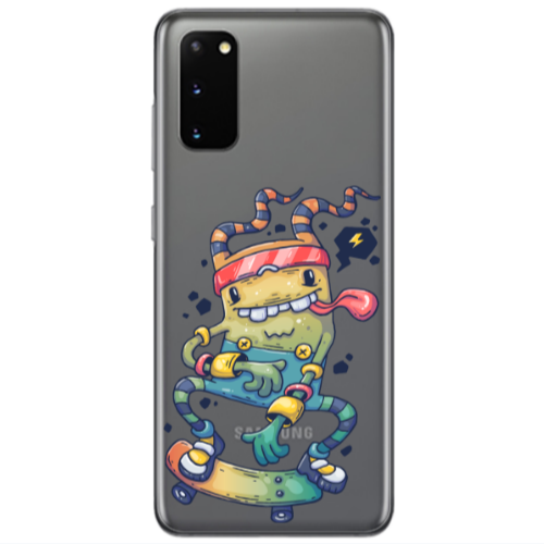 Samsung S20 Dangerous task Transparent Silicone TPU Θήκη