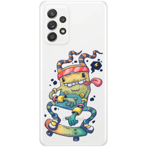 Samsung A33 Dangerous task Transparent Silicone TPU Θήκη