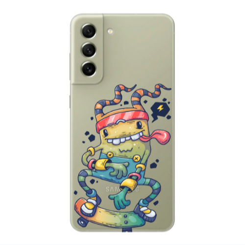 Samsung S22 Dangerous task Transparent Silicone TPU Θήκη