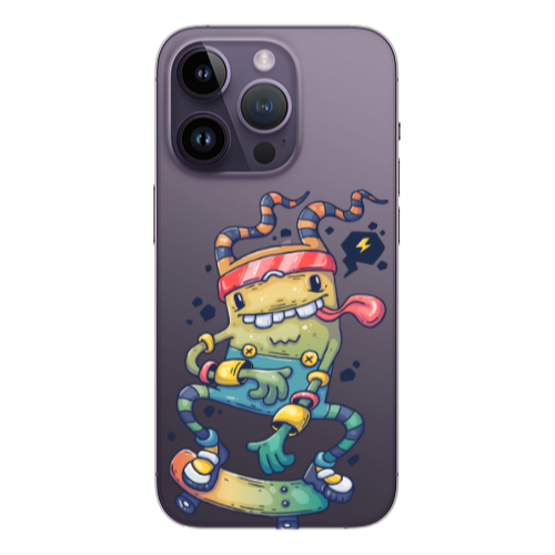 Apple iPhone 14 Pro  Dangerous task Transparent Silicone TPU Θήκη