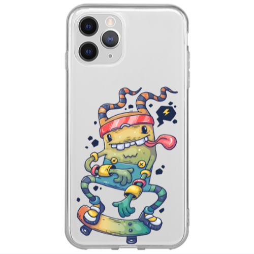 Apple iPhone 13 Pro Dangerous task Transparent Silicone TPU Θήκη