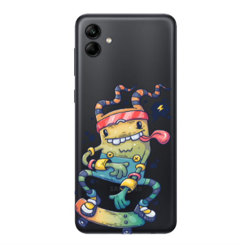 Samsung A04 Dangerous task Transparent Silicone TPU Θήκη