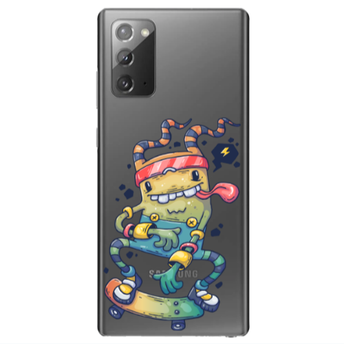 Samsung Note 20 Dangerous task Transparent Silicone TPU Θήκη