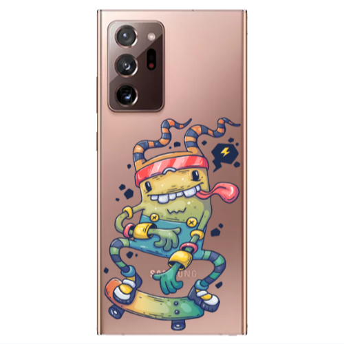 Samsung Note 20 Ultra Dangerous task Transparent Silicone TPU Θήκη