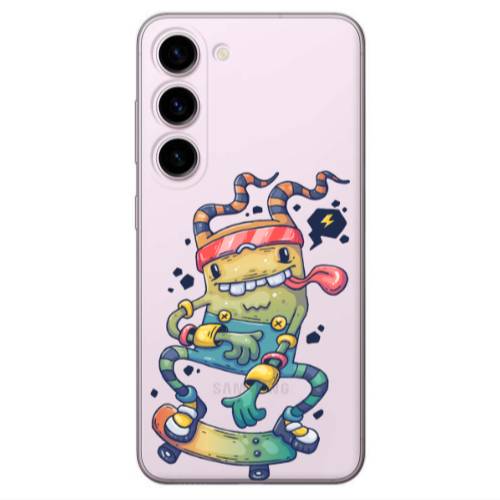 Samsung S23 Plus Dangerous task Transparent Silicone TPU Θήκη