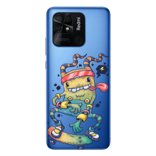 Xiaomi Poco C40 Dangerous task Transparent Silicone TPU Θήκη