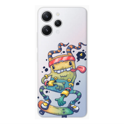 Xiaomi Redmi 12 Dangerous task Transparent Silicone TPU Θήκη