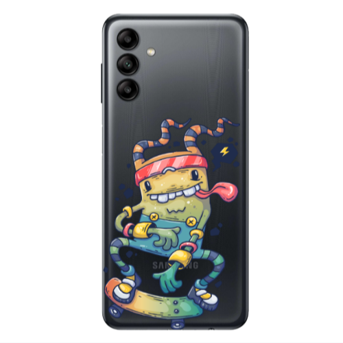 Samsung A13 5G Dangerous task Transparent Silicone TPU Θήκη