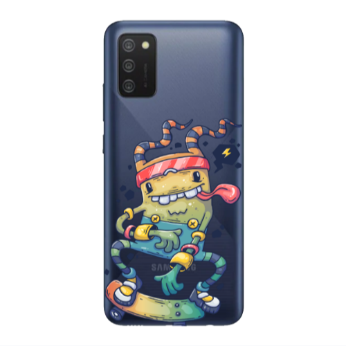Samsung A02s Dangerous task Transparent Silicone TPU Θήκη
