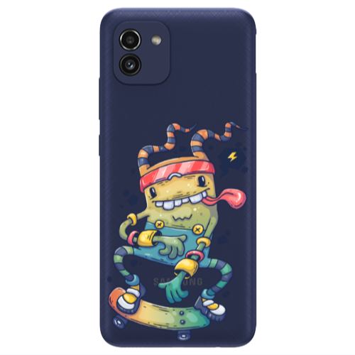Samsung A03 Dangerous task Transparent Silicone TPU Θήκη