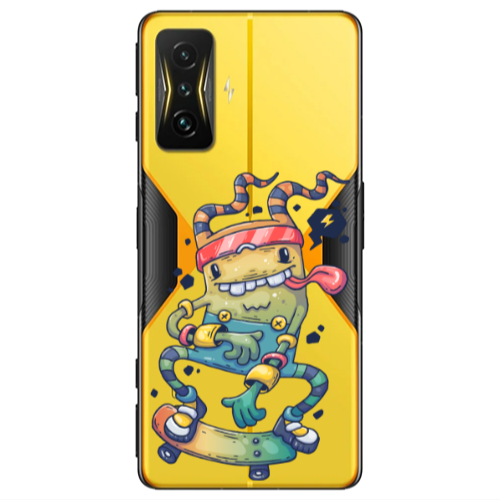 Xiaomi Poco F4 Gt Dangerous task Transparent Silicone TPU Θήκη