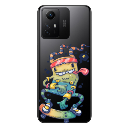Xiaomi Redmi Note 12s Dangerous task Transparent Silicone TPU Θήκη