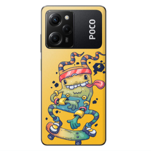 Xiaomi Poco X5 Pro Dangerous task Transparent Silicone TPU Θήκη