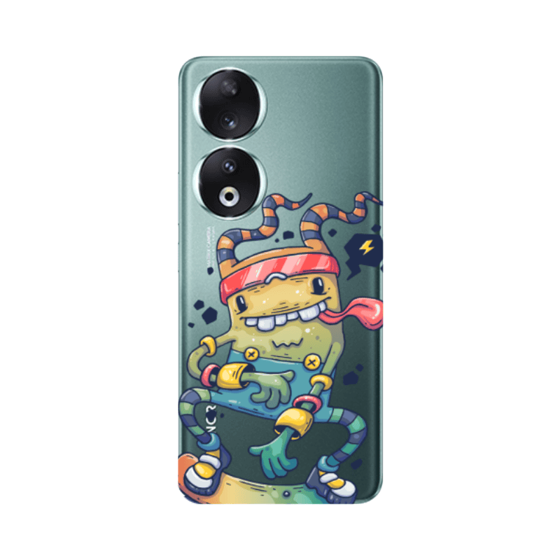 Honor 90 5G Dangerous task Transparent Silicone TPU Θήκη