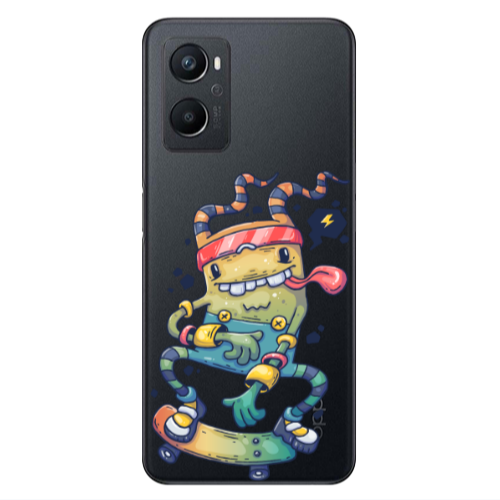 Oppo A 96 Dangerous task Transparent Silicone TPU Θήκη