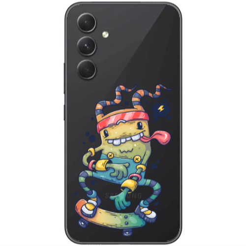 Samsung Galaxy A25 Dangerous task Transparent Silicone TPU Θήκη