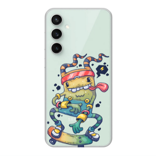 Samsung S24 Plus Dangerous task Transparent Silicone TPU Θήκη