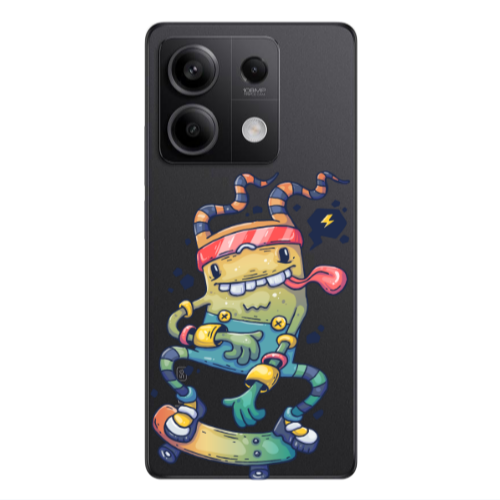 Xiaomi Redmi Note 13Pro 5G Dangerous task Transparent Silicone TPU Θήκη