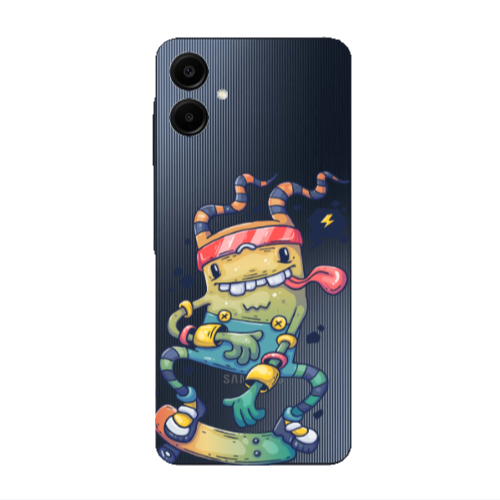 Samsung A06 Dangerous task Transparent Silicone TPU Θήκη