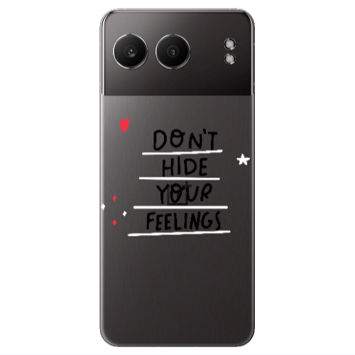 Oneplus Nord 4 Dont Hide Your Feelings Transparent Silicone TPU Θήκη