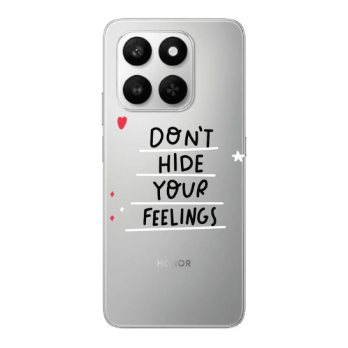 Honor Magic 400 Smart Dont Hide Your Feelings Transparent Silicone TPU Θήκη