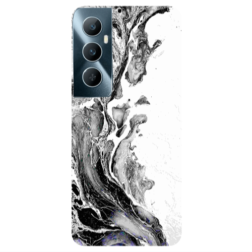 Realme C65 Marble River Transparent Silicone TPU Θήκη