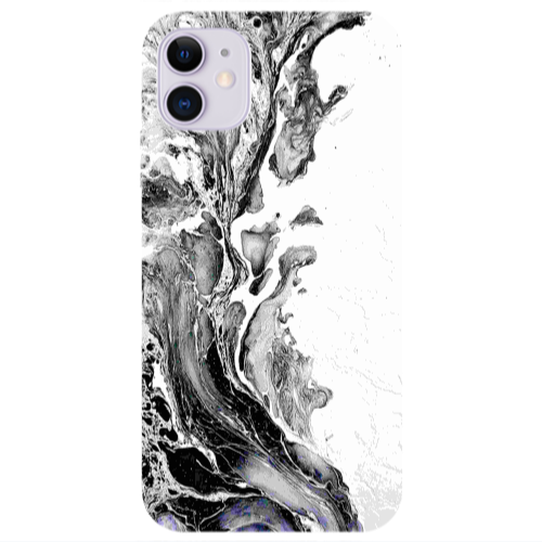 Apple iPhone 11  Marble River Transparent Silicone TPU Θήκη