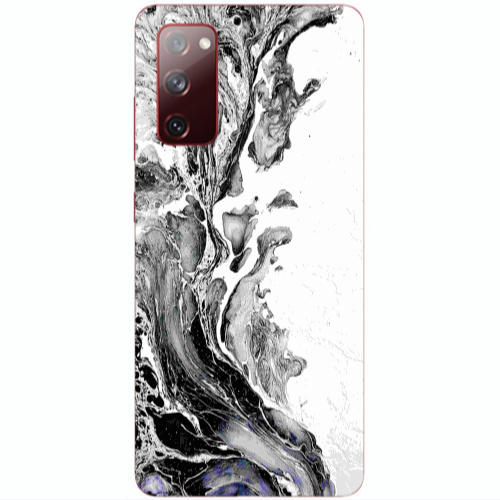 Samsung S20 FE Marble River Transparent Silicone TPU Θήκη