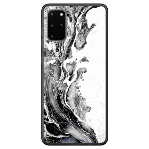 Samsung S20 FE Marble River Black Glossy Θήκη