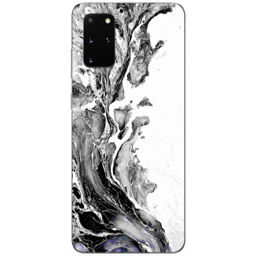 Samsung S20 Plus Marble River Transparent Silicone TPU Θήκη