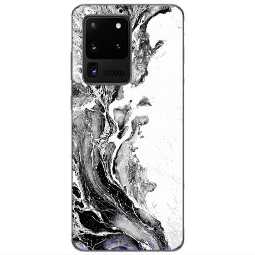 Samsung S20 Ultra Marble River Transparent Silicone TPU Θήκη