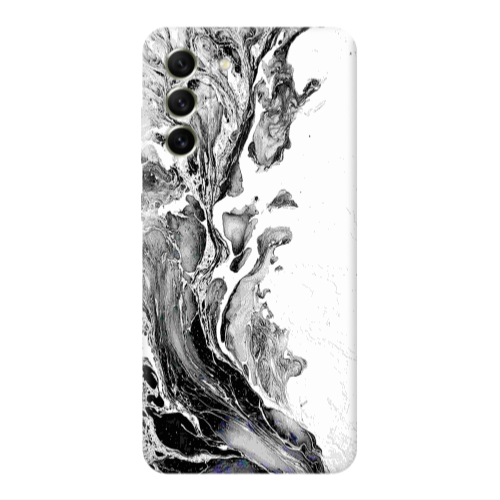 Samsung S22 Marble River Transparent Silicone TPU Θήκη
